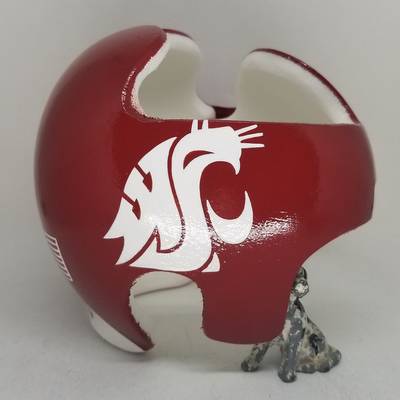 Custom helmet painted by Lazardo Art