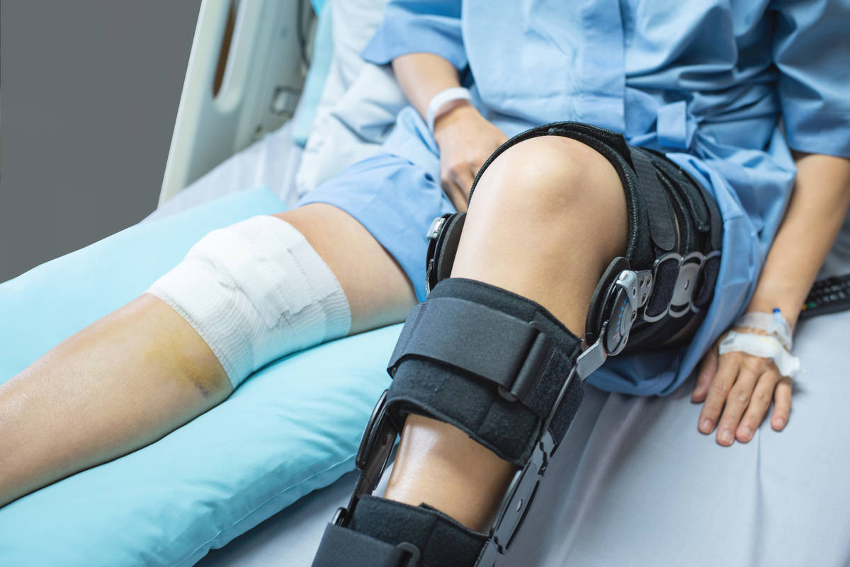 Post Op Knee Brace